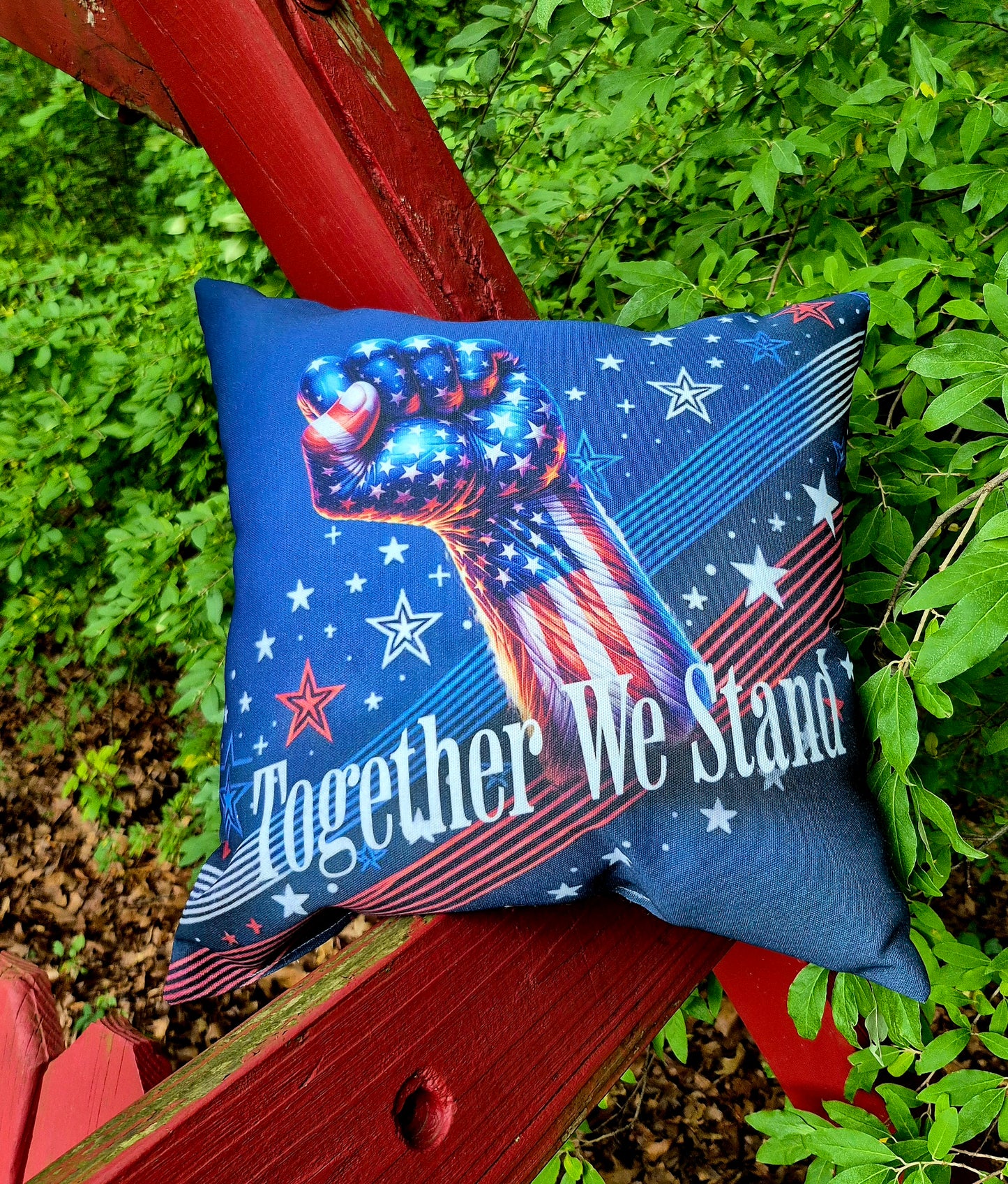 Stand Together Outdoor Pillow