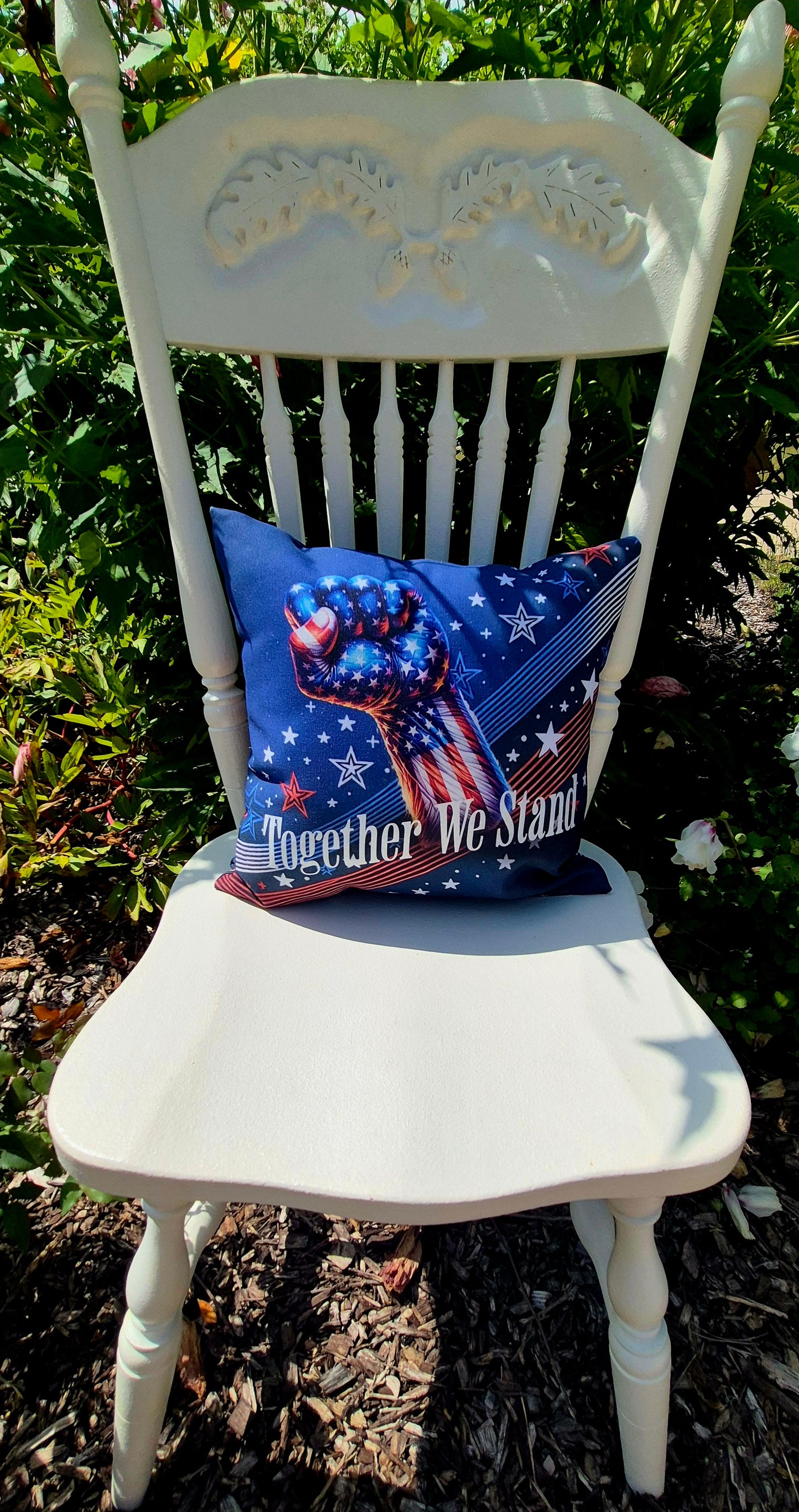 Stand Together Outdoor Pillow