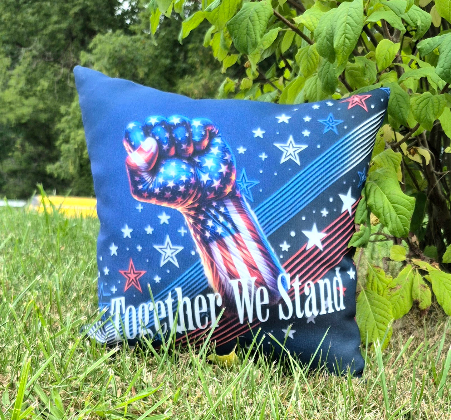 Stand Together Outdoor Pillow