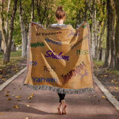 Jehovah Woven Blanket