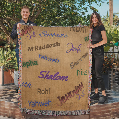 Jehovah Woven Blanket