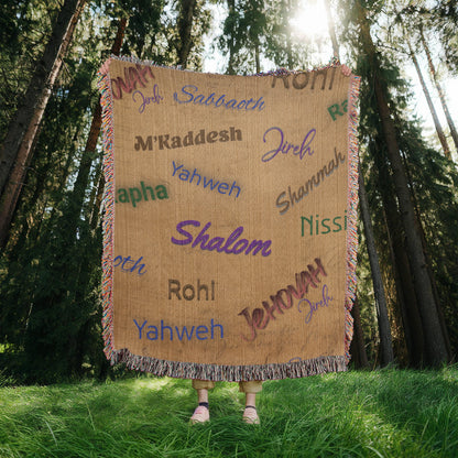 Jehovah Woven Blanket