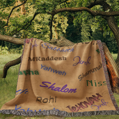 Jehovah Woven Blanket