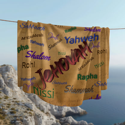 Jehovah Velveteen Blanket