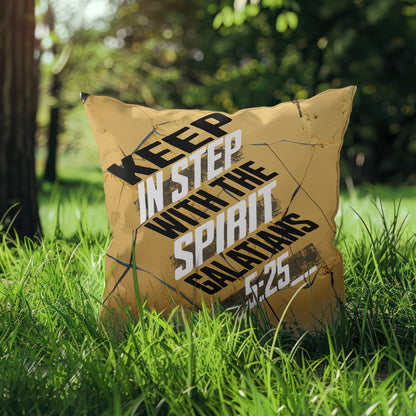 Keep in Step Outdoor Pillow