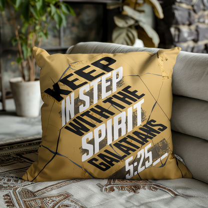 Keep in Step Outdoor Pillow