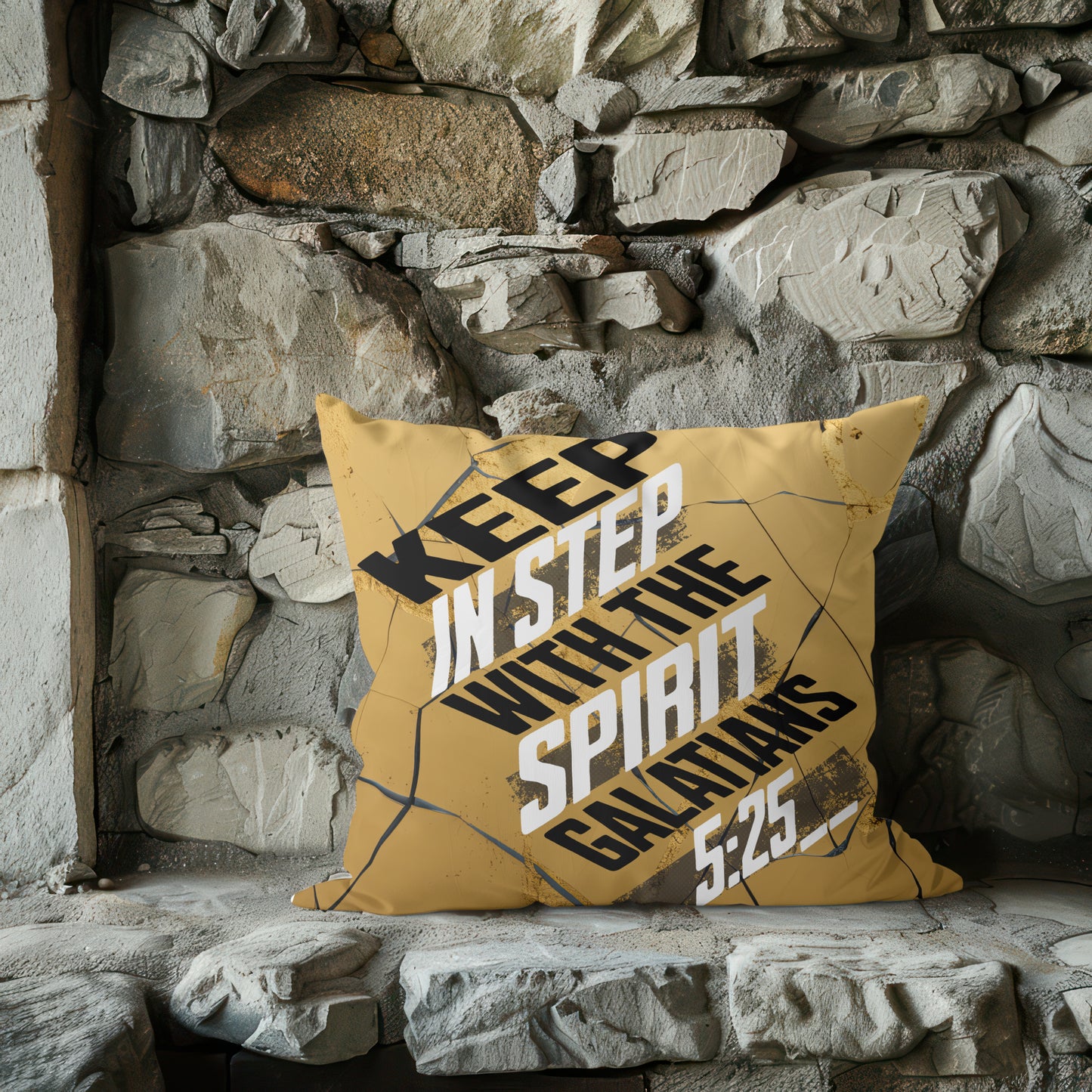 Keep in Step Outdoor Pillow